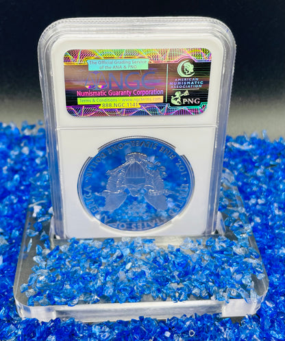 Proof 2015 (W) $1 American Silver Eagle NGC PF70 Fun Show Releases Eagle Mountain Label #372 (1 of 4,365)