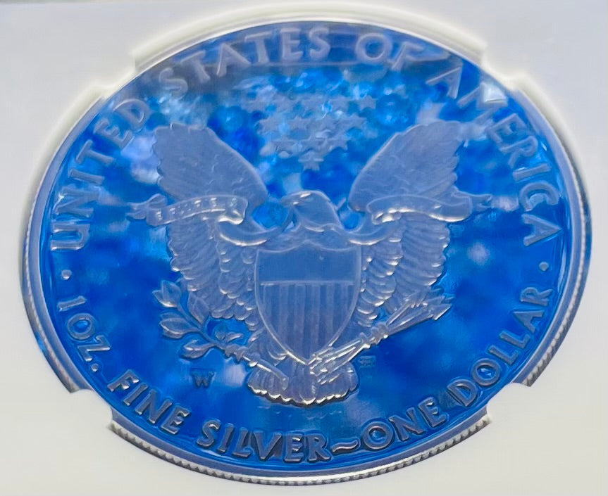 Proof 2015 (W) $1 American Silver Eagle NGC PF70 Fun Show Releases Eagle Mountain Label #372 (1 of 4,365)