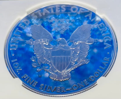 Proof 2015 (W) $1 American Silver Eagle NGC PF70 Fun Show Releases Eagle Mountain Label #372 (1 of 4,365)