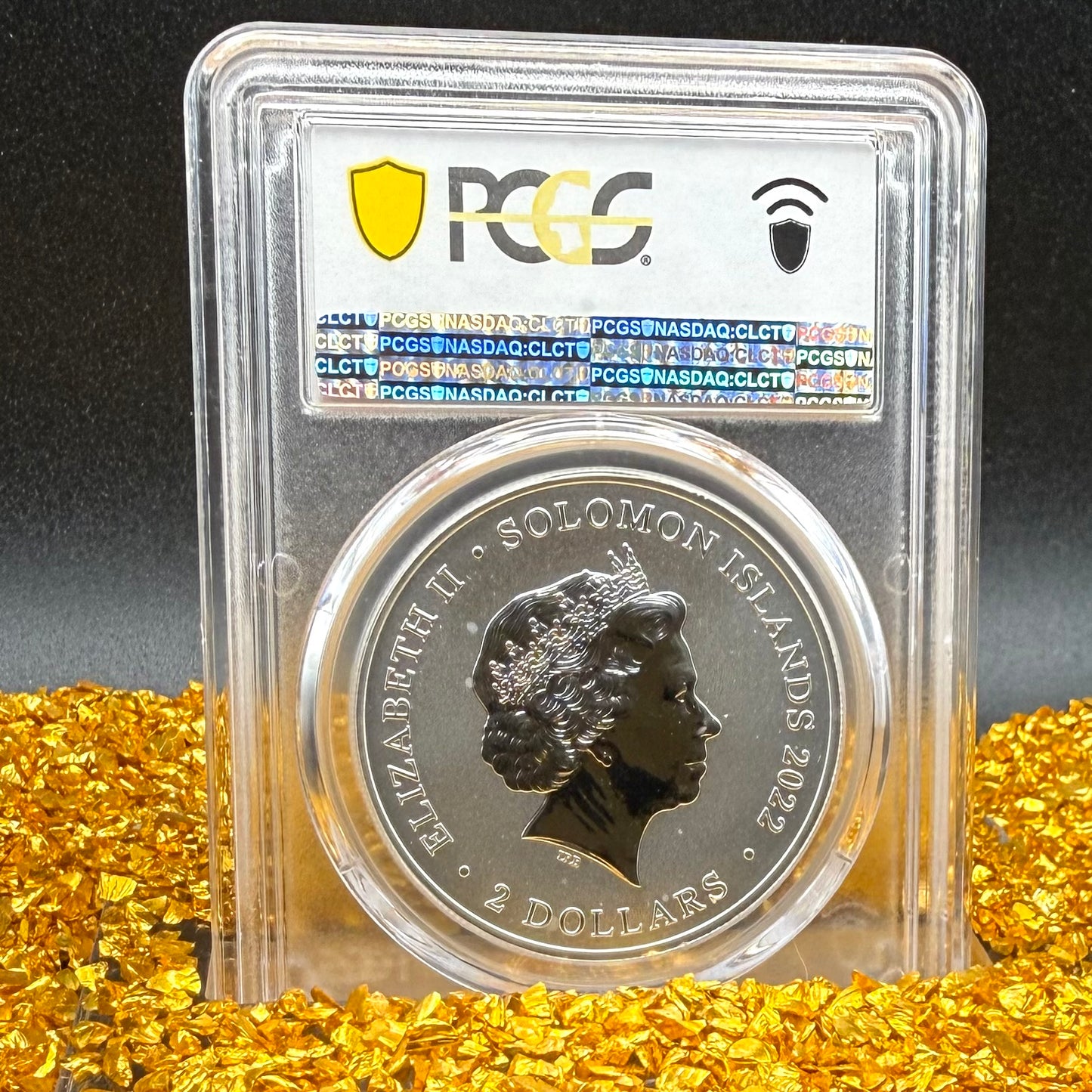2022 1 oz Solomon Islands Silver Dollar $2 PCGS MS70 Pirate Mary Read (1 of 16)