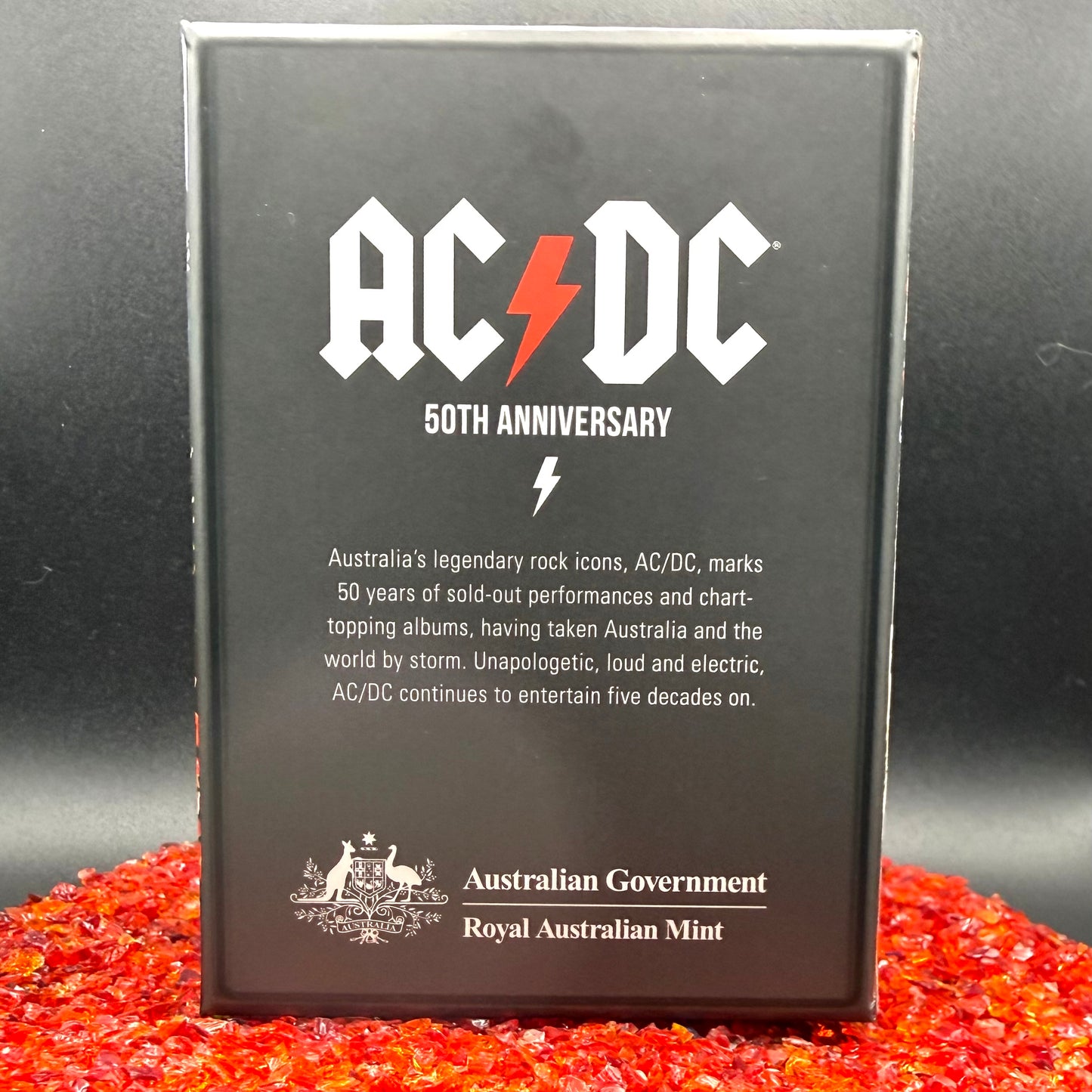 2023 S50C Australia Silver Dollar NGC MS70 AC/DC 50th Anniversary Antique Finish (1 of 21)