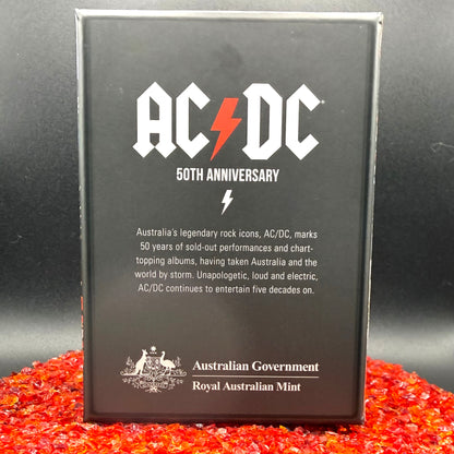 2023 S50C Australia Silver Dollar NGC MS70 AC/DC 50th Anniversary Antique Finish (1 of 21)