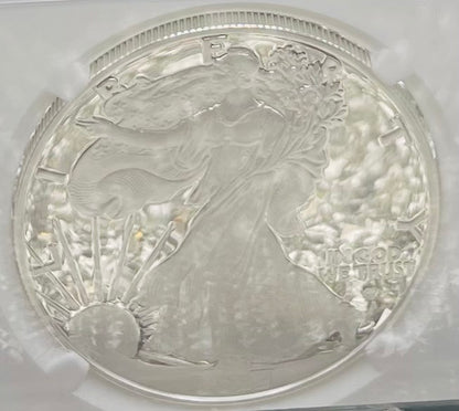 Proof 2022 (W) $1 American Silver Eagle NGC PF70 Modern Brown Label (1 of 5,895)