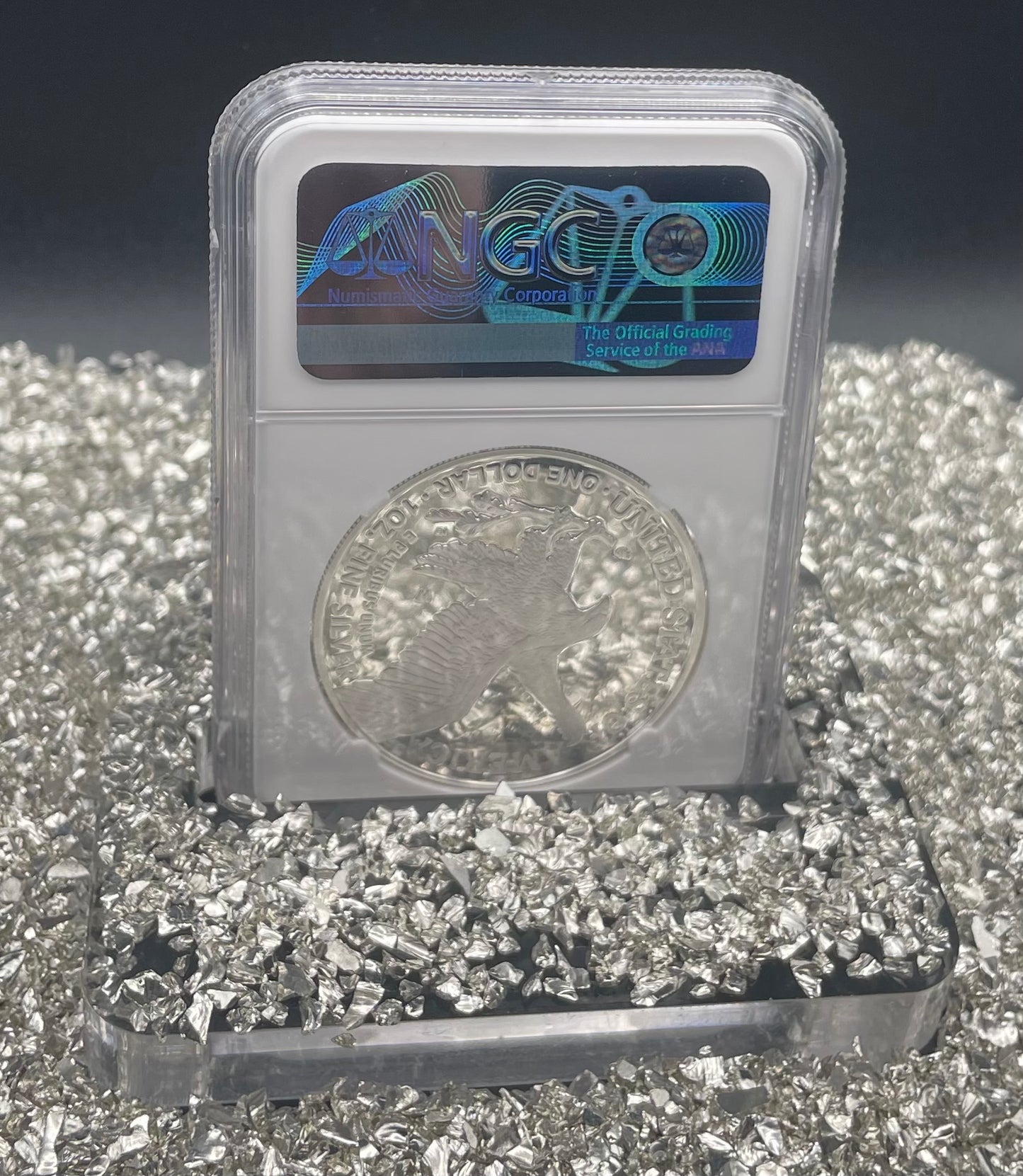 Proof 2022 (W) $1 American Silver Eagle NGC PF70 Modern Brown Label (1 of 5,895)