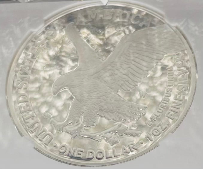 Proof 2022 (W) $1 American Silver Eagle NGC PF70 Modern Brown Label (1 of 5,895)