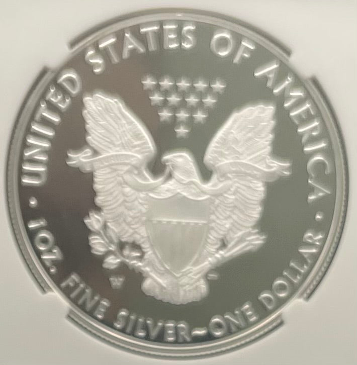 Proof 2018 (W) $1 American Silver Eagle NGC PF70 First Day of Issue (1 of 4,262)
