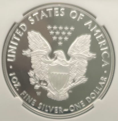 Proof 2018 (W) $1 American Silver Eagle NGC PF70 First Day of Issue (1 of 4,262)