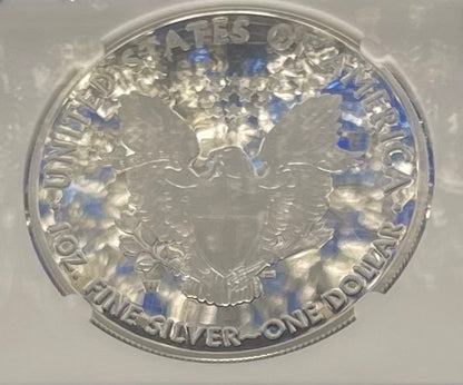 Proof 2018 (W) $1 American Silver Eagle NGC PF70 First Day of Issue (1 of 4,262)