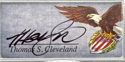 2020 $1 American Silver Eagle PCGS MS70 FDOI Thomas Cleveland Signed Rare 1 of 25 Mint