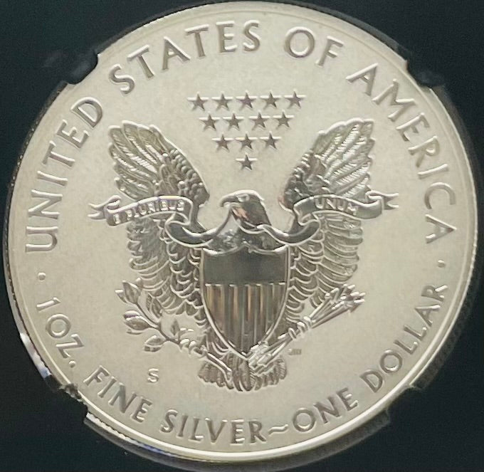Reverse Proof 2012 (S) $1 American Silver Eagle NGC PF69 Black Core Holder Mint Condition (1 of 11,780)