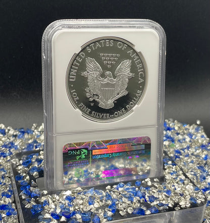 Proof 2015 (W) $1 American Silver Eagle NGC PF70 Early Releases Modern Blue Label Mint Condition (1 of 9,265)