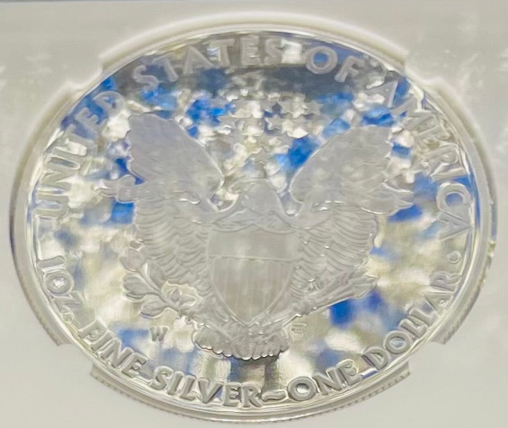 Proof 2015 (W) $1 American Silver Eagle NGC PF70 Early Releases Modern Blue Label Mint Condition (1 of 9,265)