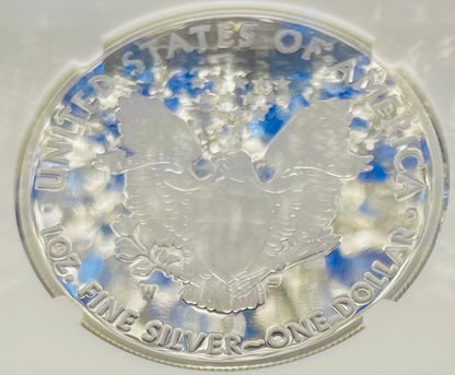 Proof 2018 (W) $1 American Silver Eagle NGC PF69 Early Releases Modern Blue Label Mint Condition (1 of 1,778)