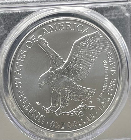 2025 $1 American Silver Eagle PCGS MS70 FDOI Legends of Life MLB Hall of Fame Rollie Fingers Signed Label Limited Edition (Rare 1 of 10)