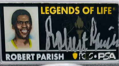 2025 $1 American Silver Eagle PCGS MS70 FDOI Legends of Life NBA Hall of Fame Robert Parish Signed Label Mint Condition (Rare 1 of 10)
