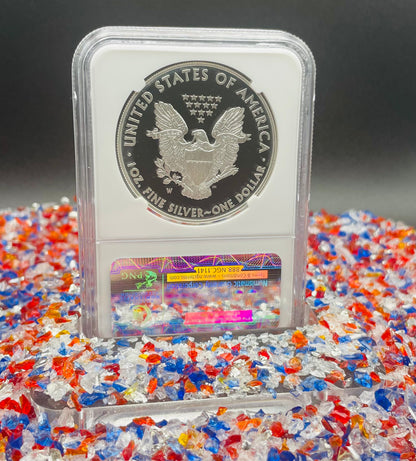 Proof 2014 (W) $1 American Silver Eagle NGC PF70 Rare San Francisco Giants MLB World Series Champions Label Rare