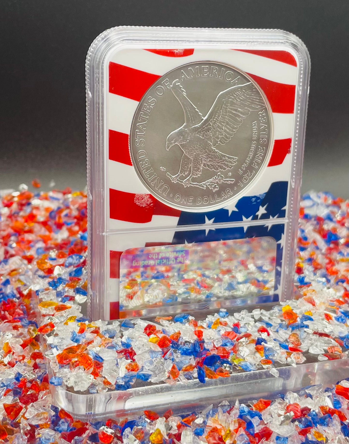 2021 $1 American Silver Eagle NGC MS70 New Years Edition Type 2 Ultra Rare Holder