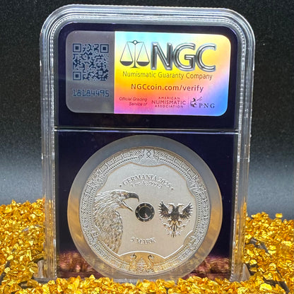 2025 1 oz .9999 Silver Private Issue NGC MS70 Valkyries - Arnhild Proof-like Finish Purple Holder Mint