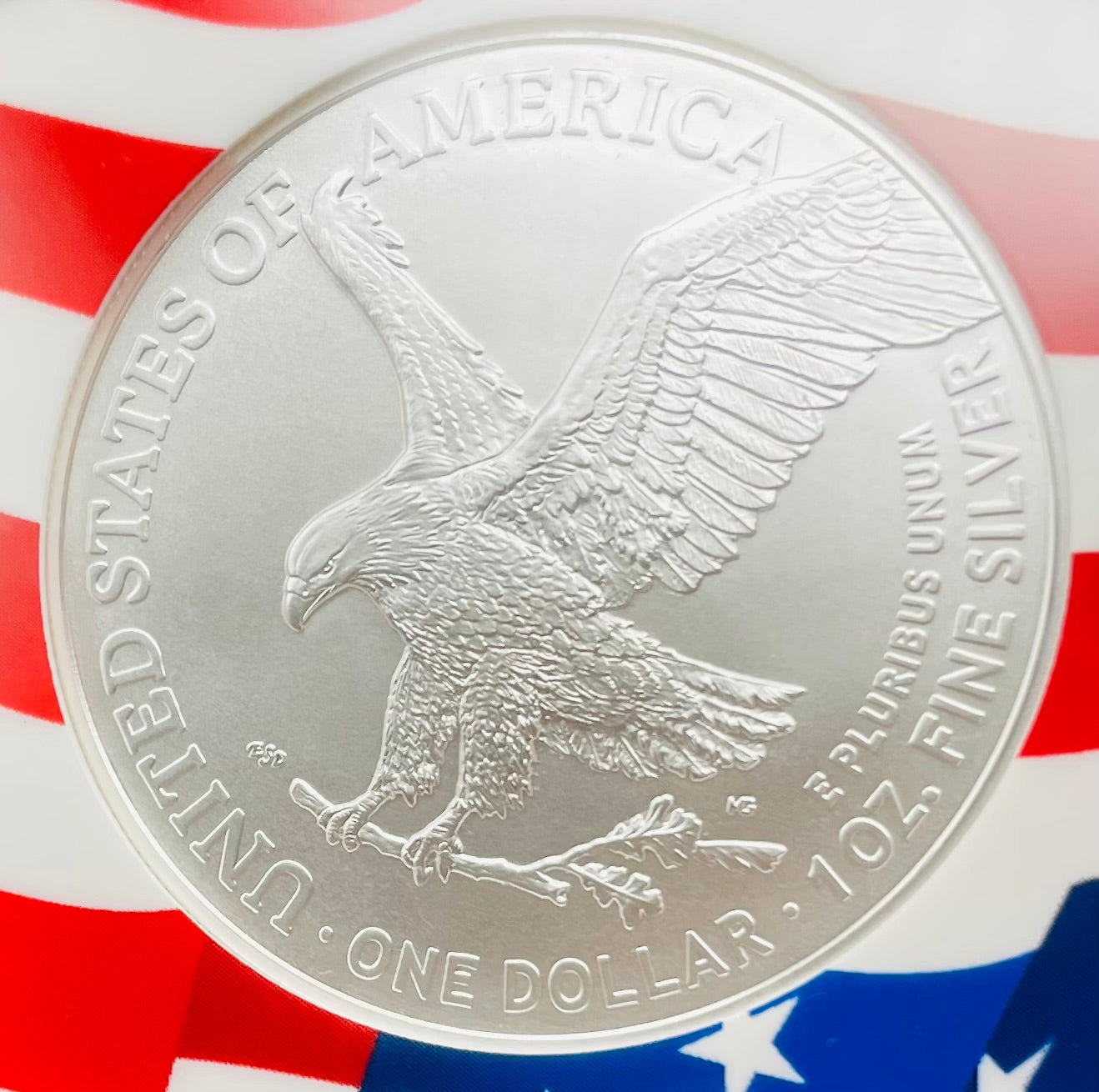 2021 $1 American Silver Eagle NGC MS70 First Day of Issue Type 2 Flag Holder Mint Condition (1 of 4,075)