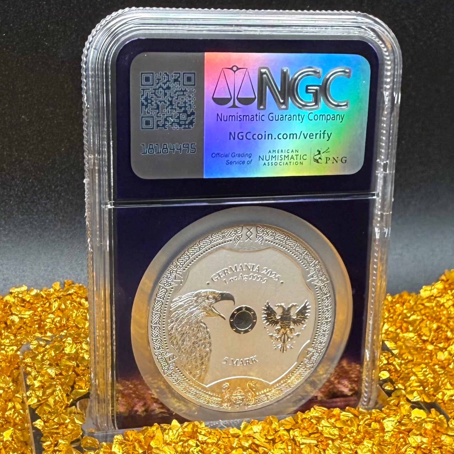2025 1 oz .9999 Silver Private Issue NGC MS70 Valkyries - Arnhild Proof-like Finish Purple Holder Mint