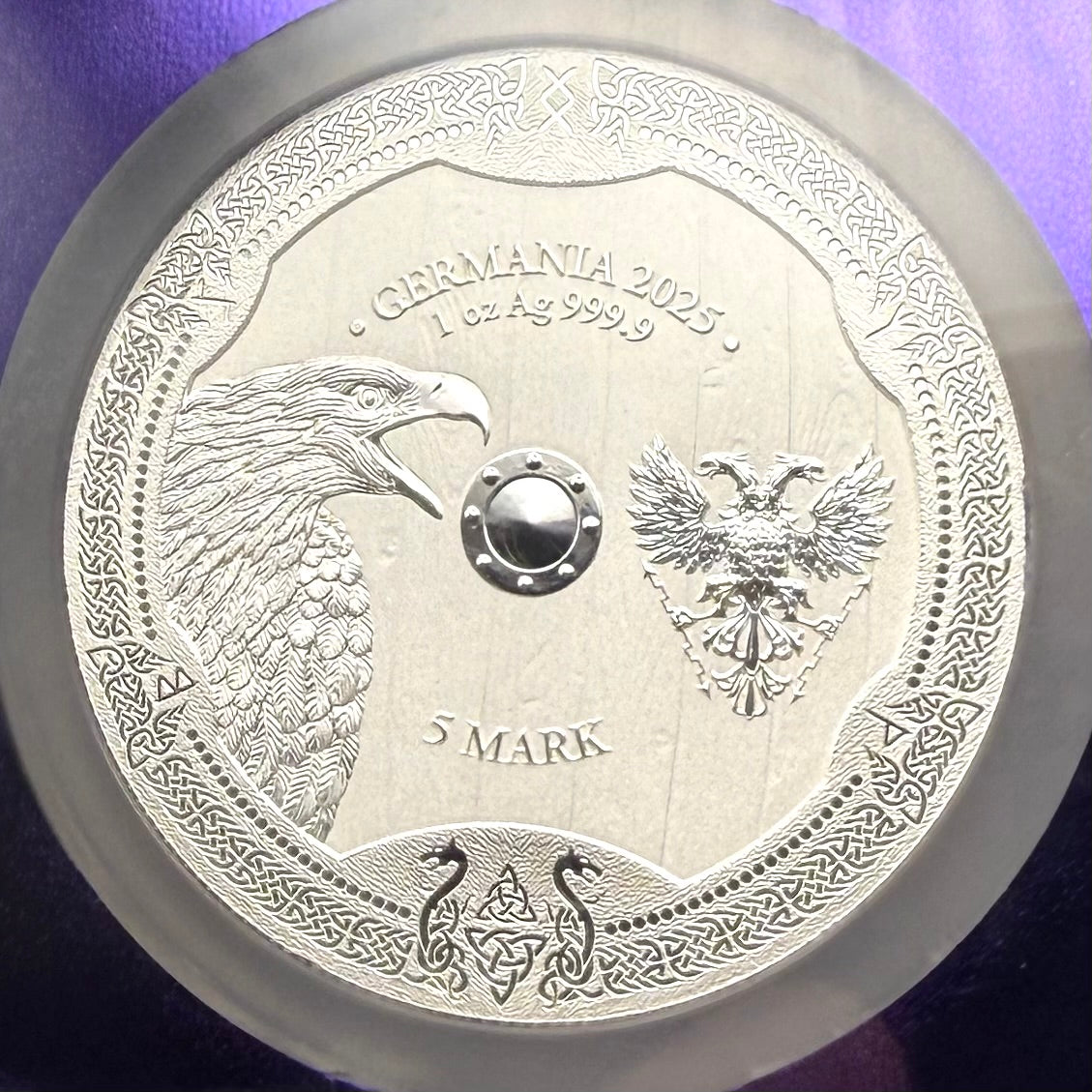 2025 1 oz .9999 Silver Private Issue NGC MS70 Valkyries - Arnhild Proof-like Finish Purple Holder Mint