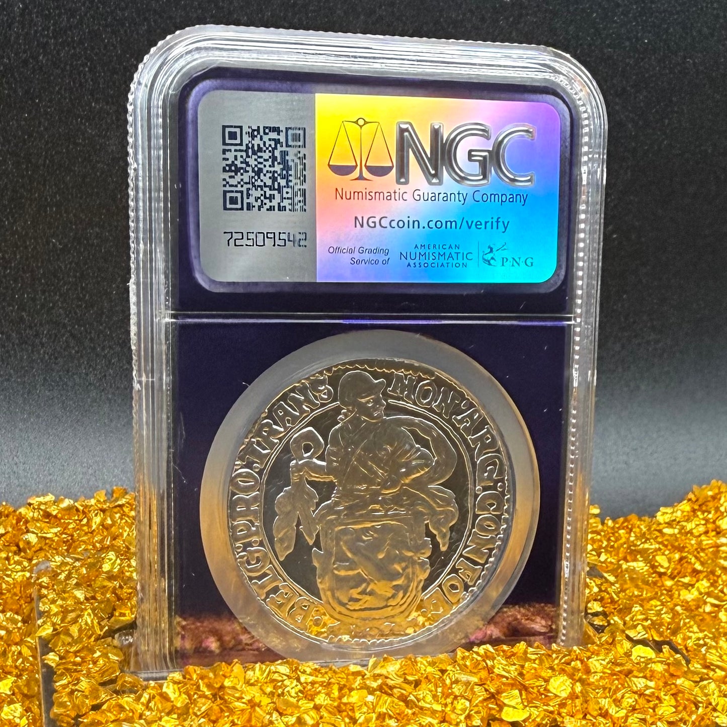 2021 Dutch Silver Lion Coin NGC PF70UC Rare Purple Holder Mint