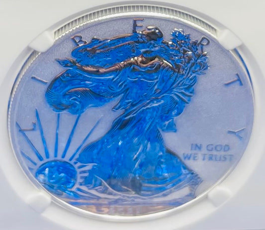 Reverse Proof 2021 (W) $1 American Silver Eagle NGC PF69 Type 1 Silver Design Set 35th Anniversary Label Mint Condition (1 of 2,477)