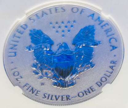 Reverse Proof 2021 (W) $1 American Silver Eagle NGC PF69 Type 1 Silver Design Set 35th Anniversary Label Mint Condition (1 of 2,477)