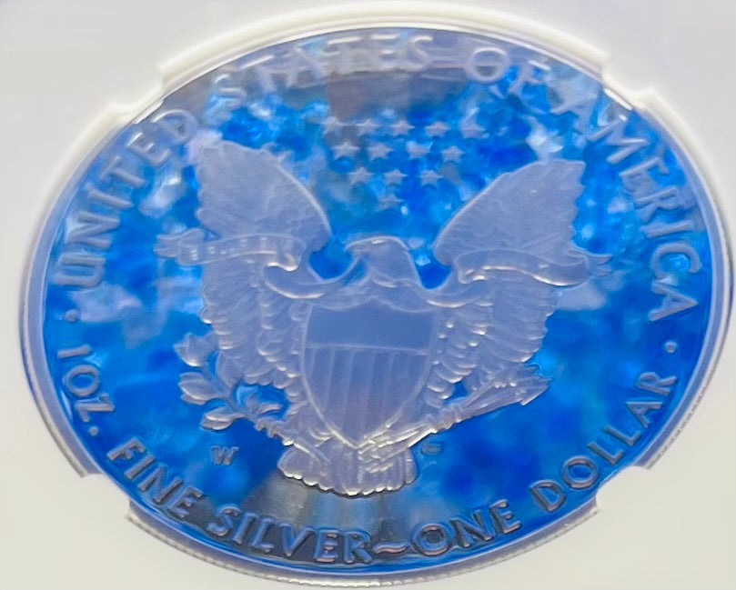 Proof 2021 (W) $1 American Silver Eagle NGC PF70 Type 1 Congratulations Set 35th Anniversary (Rare 1 of 985)