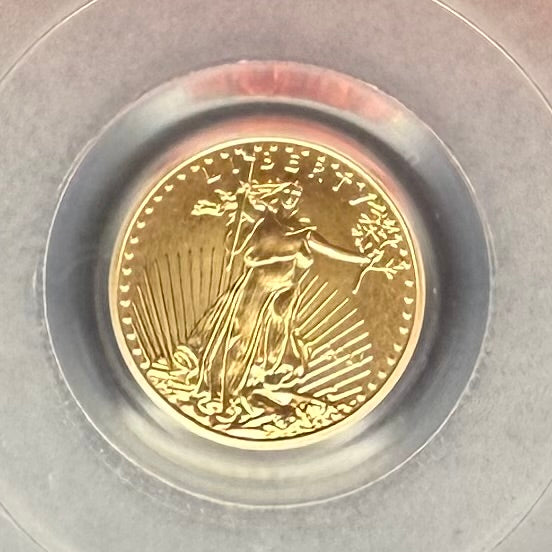 2011 $5 American Gold Eagle PCGS MS70 First Strike Flag Label (Rare 1 of 7,454)
