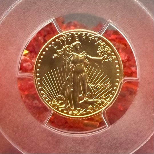 2013 $5 American Gold Eagle PCGS MS70 First Strike Flag Label (Rare 1 of 2,322)