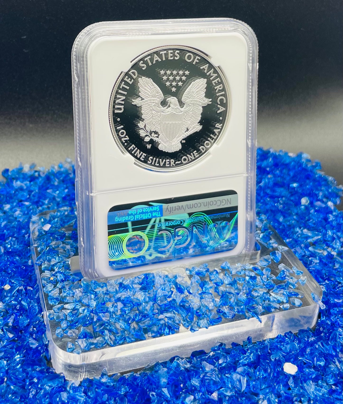 Proof 2018 (W) $1 American Silver Eagle NGC PF70 Modern Brown Label Mint Condition (1 of 5,493)