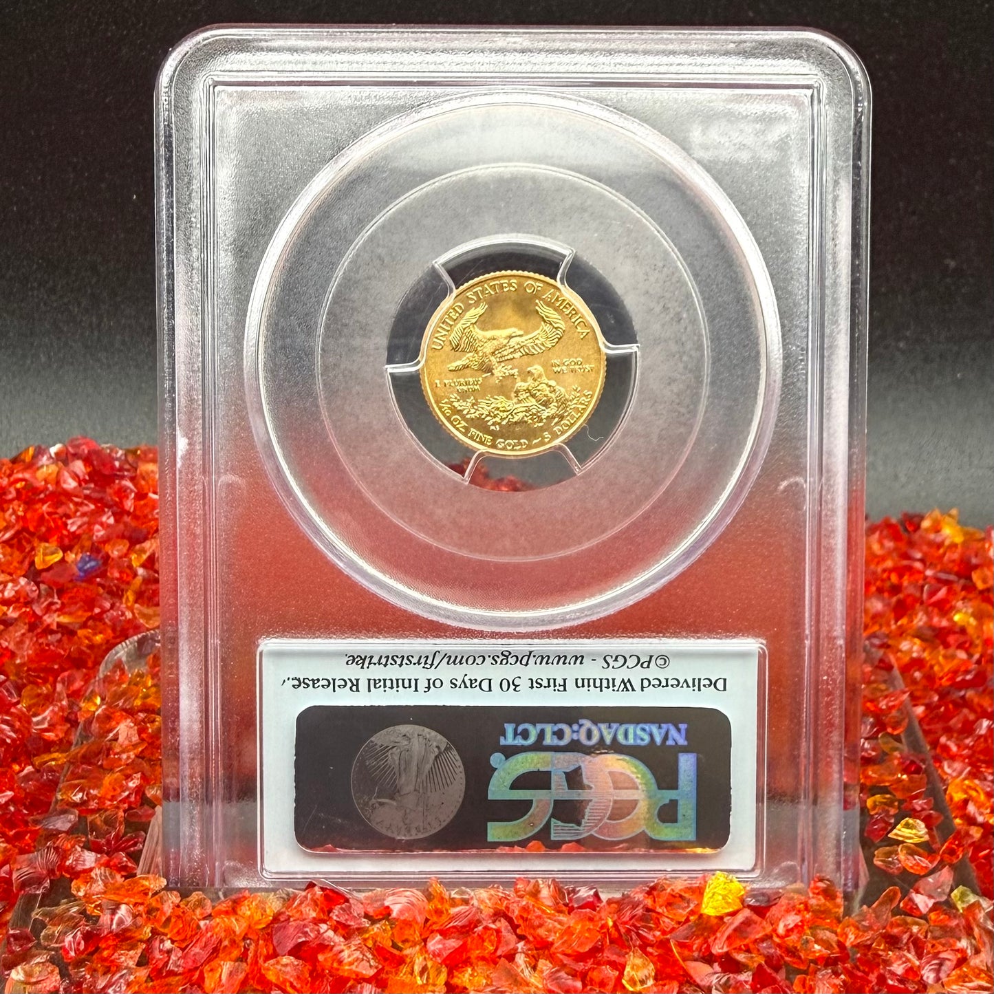 2013 $5 American Gold Eagle PCGS MS70 First Strike Flag Label (Rare 1 of 2,322)