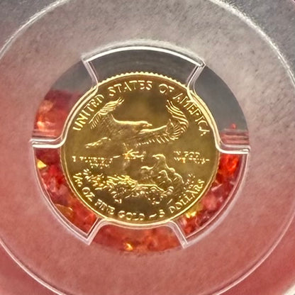 2013 $5 American Gold Eagle PCGS MS70 First Strike Flag Label (Rare 1 of 2,322)