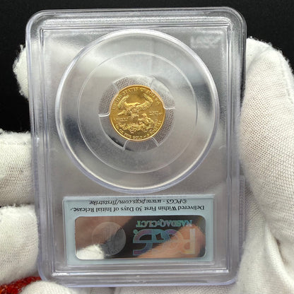 2013 $5 American Gold Eagle PCGS MS70 First Strike Flag Label (Rare 1 of 2,322)