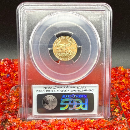 2015 $5 American Gold Eagle PCGS MS70 First Strike Flag Label (Rare 1 of 2,713)