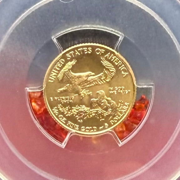 2015 $5 American Gold Eagle PCGS MS70 First Strike Flag Label (Rare 1 of 2,713)