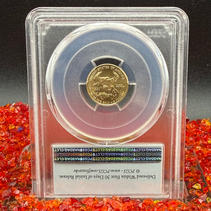2016 $5 American Gold Eagle PCGS MS70 First Strike Flag Label (Rare 1 of 4,356)