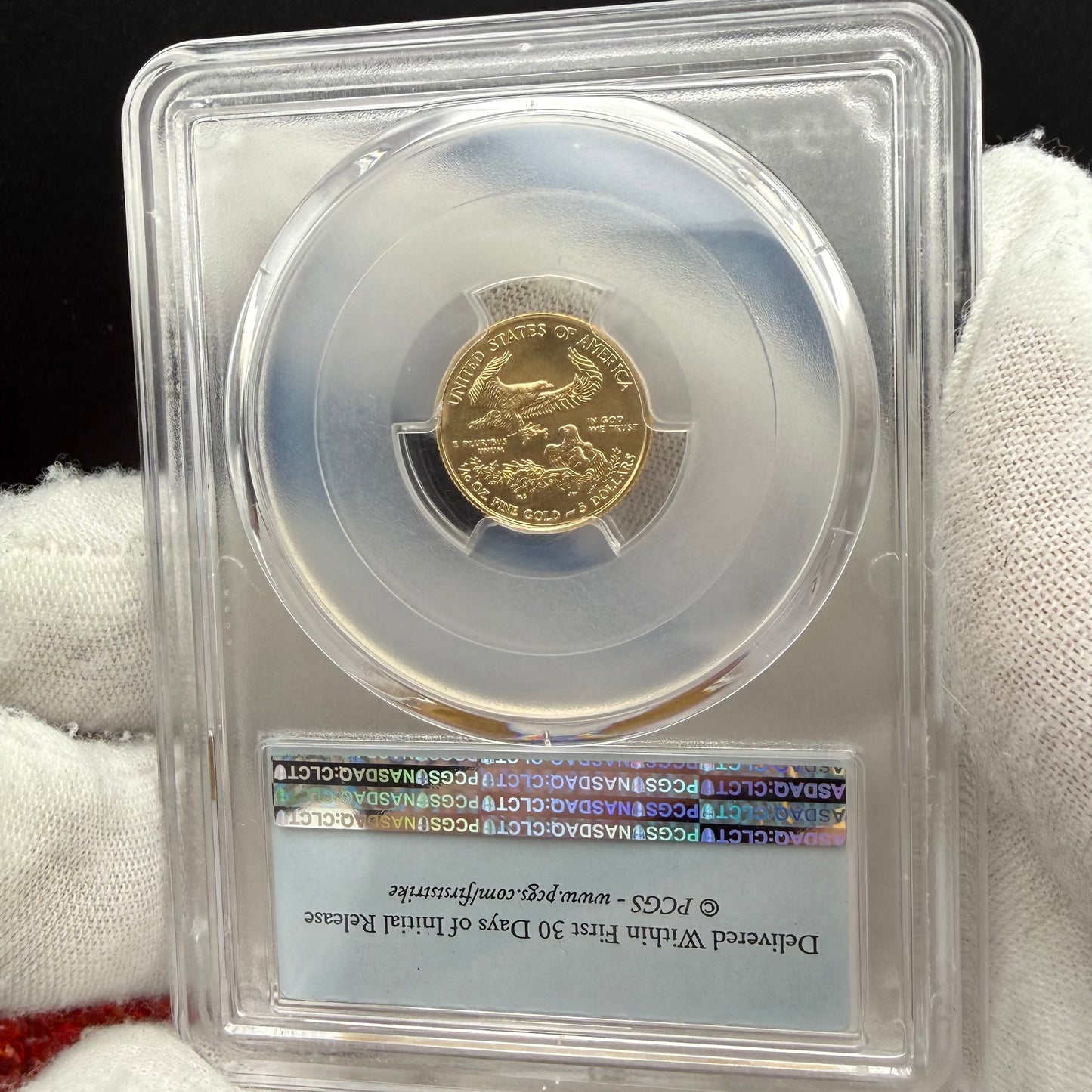 2018 $5 American Gold Eagle PCGS MS70 First Strike Flag Label (Rare 1 of 1668)