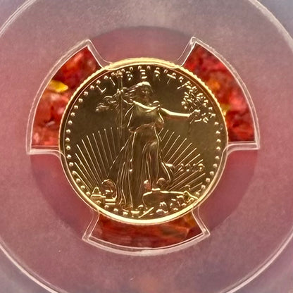 2019 $5 American Gold Eagle PCGS MS70 First Strike Flag Label (Rare 1 of 1901)