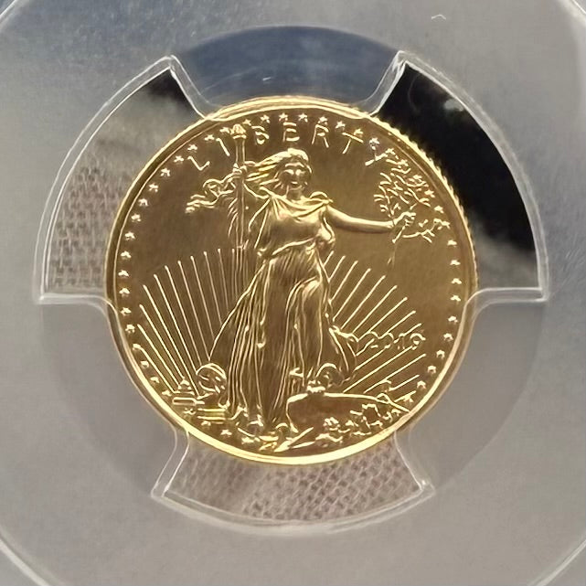 2019 $5 American Gold Eagle PCGS MS70 First Strike Flag Label (Rare 1 of 1901)