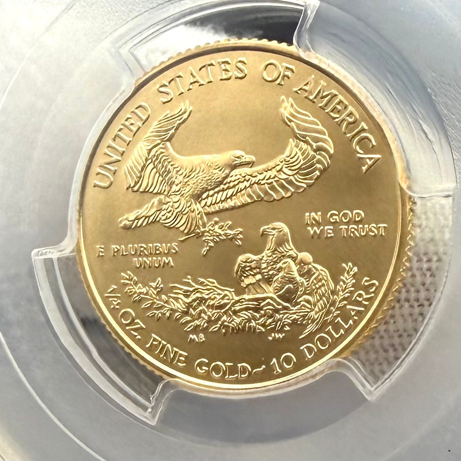2020 $10 American Gold Eagle PCGS MS70 First Strike Flag Label (Rare 1 of 426)