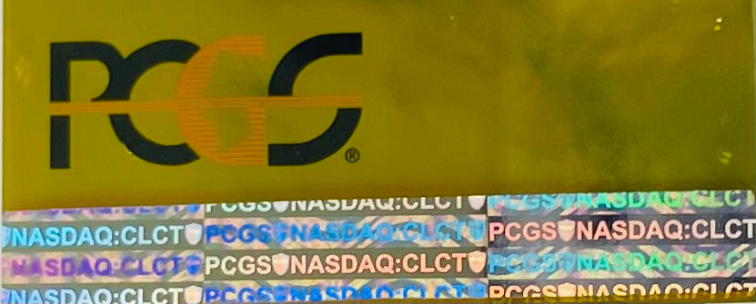 2017 $1 (W) American Silver Eagle PCGS MS70 First Day of Issue Gold Foil Label (Rare 1 of 2,017)