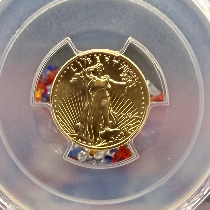 2024 $5 American Gold Eagle PCGS MS70 First Strike Flag Label (Rare 1 of 1,232)