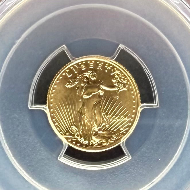 2024 $5 American Gold Eagle PCGS MS70 First Strike Flag Label (Rare 1 of 1,232)