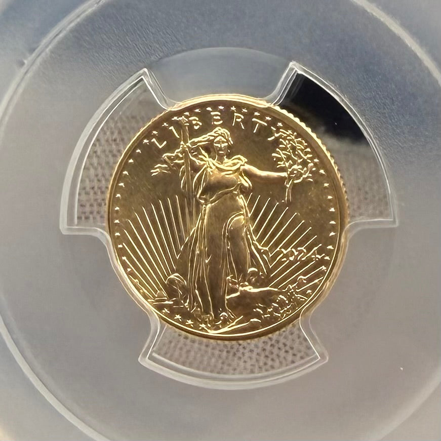 2024 $5 American Gold Eagle PCGS MS70 First Strike Flag Label (Rare 1 of 1,232)
