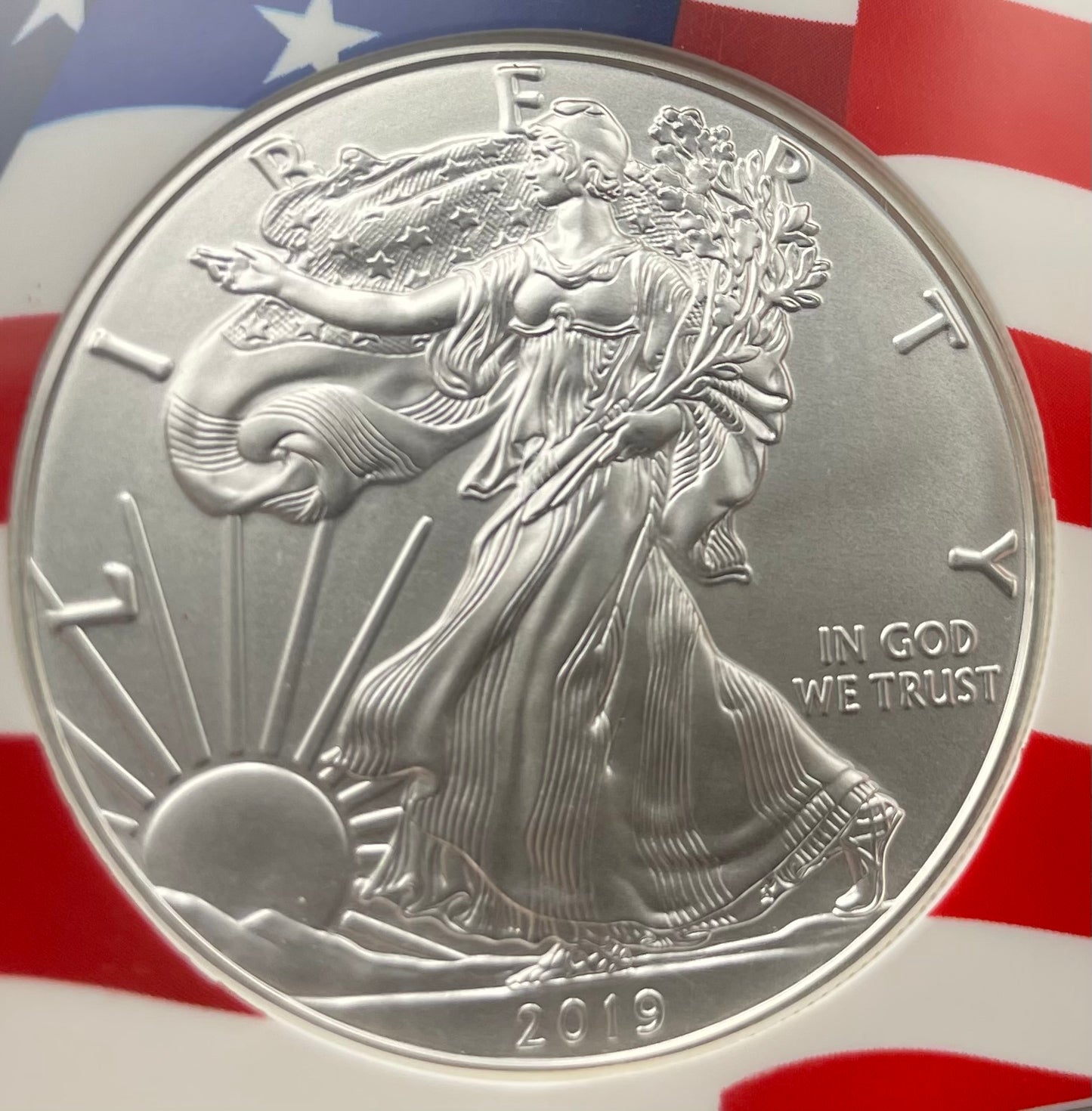 2019 $1 American Silver Eagle NGC MS70 Early Releases Ultra Rare Holder & Label Mint Condition