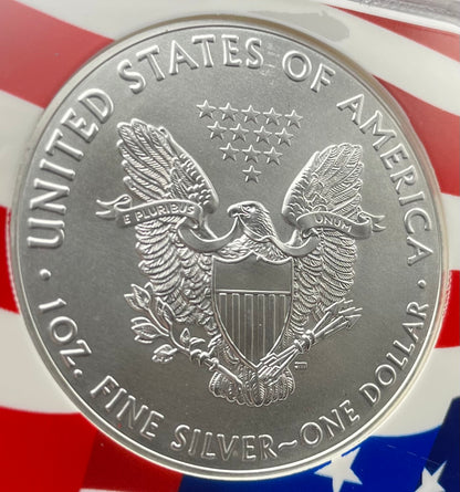 2019 $1 American Silver Eagle NGC MS70 Early Releases Ultra Rare Holder & Label Mint Condition