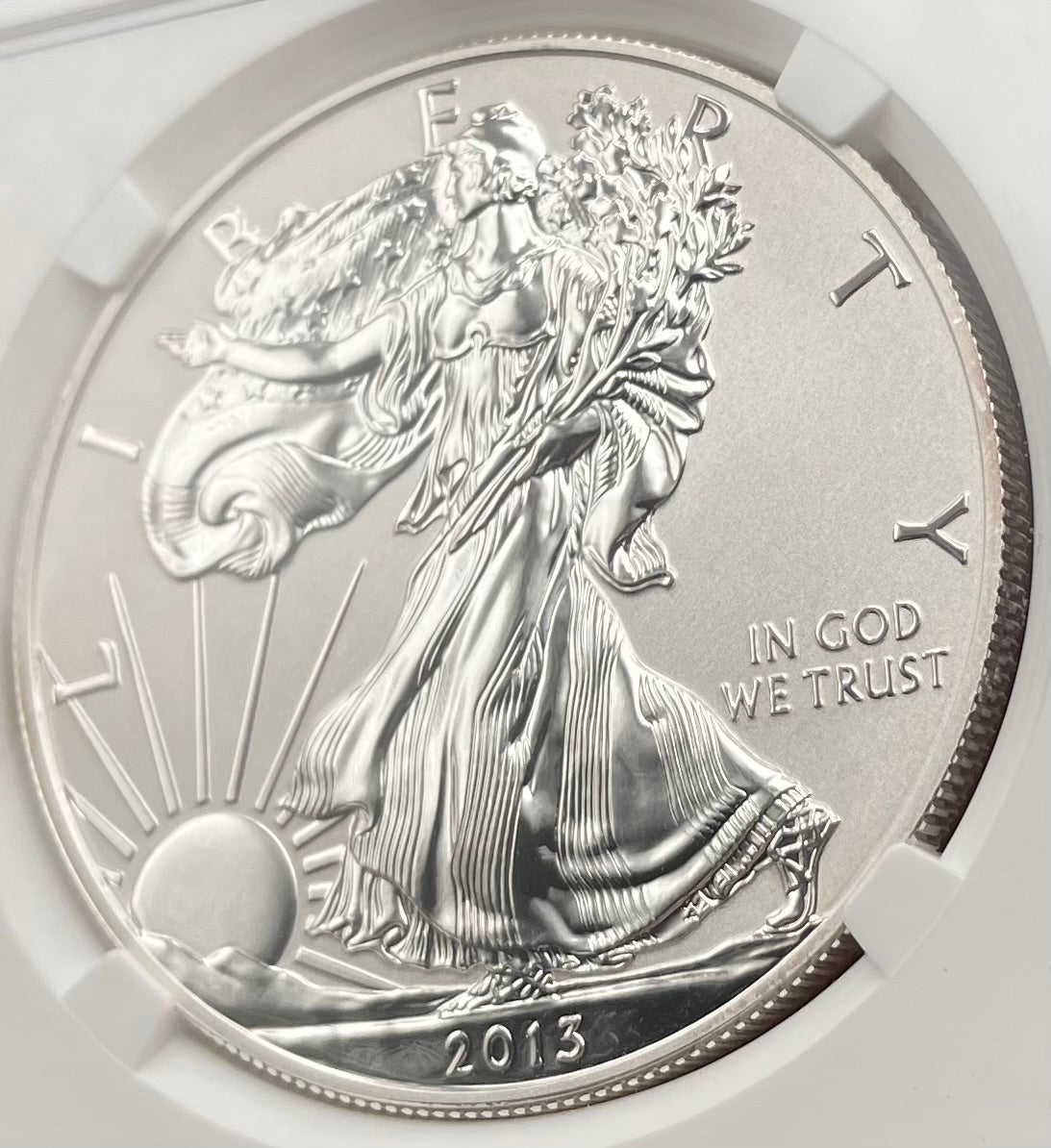 Reverse Proof 2013 (W) $1 American Silver Eagle NGC PF70 OFFICIAL US MINT SET Original West Point Gold Star Label Rare Mint Condition