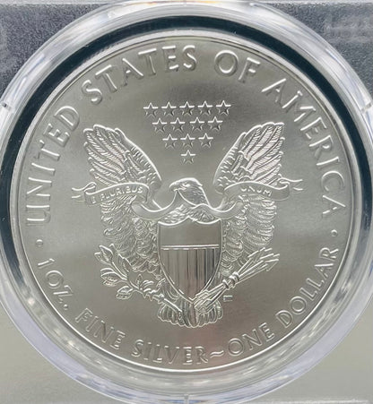 2020 $1 American Silver Eagle PCGS MS70 First Strike Legends of Life NBA Hall of Fame John Stockton Signed Label Mint Condition(1 of 10)